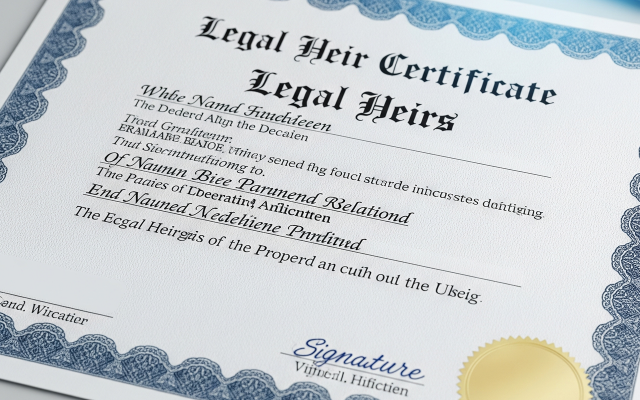 Legal Heir Certificates